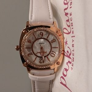 Park Lane Bella watch,new, rose gold and white color.